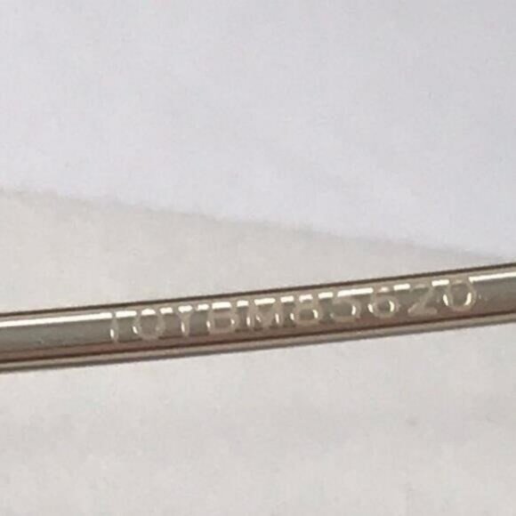 💯 - New Authentic GUCCI GG1031S-001 59 Sunglass Woman Metal Gold-Gold-Grey - Picture 10 of 13